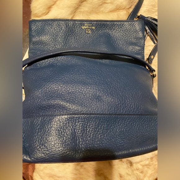 Kate Spade Flap Shoulder bag, Blue, size: M - Picture 4 of 16